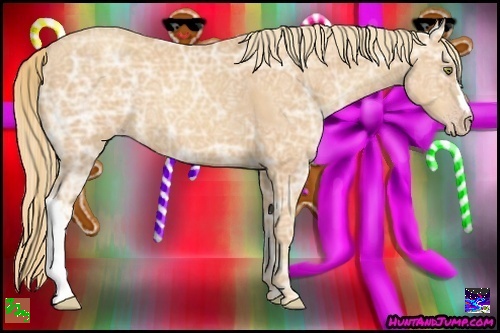 Horse Color:Gold Champagne Ice 