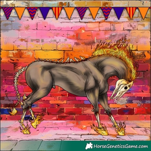 Horse Color:Classic Champagne 