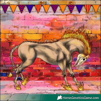 Horse Color:Gold Champagne