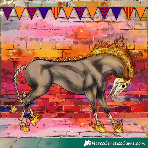 Horse Color:Classic Champagne 