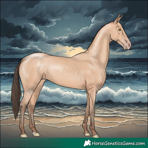 Horse Color:Amber Champagne 