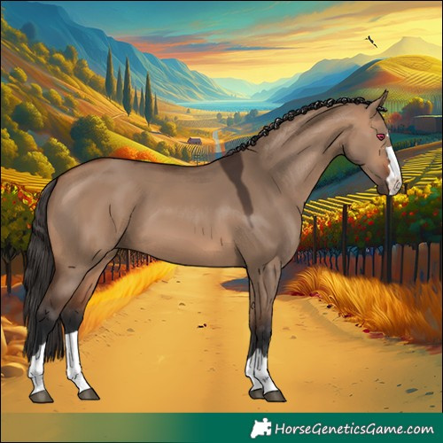 Horse Color:Bay Dun