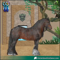 Horse Color:Liver Chestnut Tobiano  and Brown Merle Tobiano 