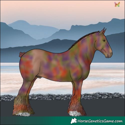 Horse Color:Nacre Chestnut 