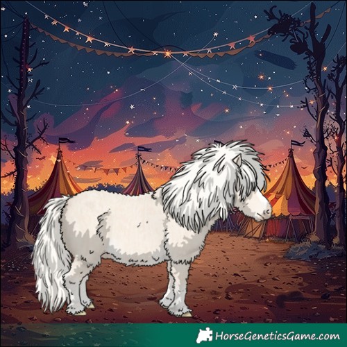 Horse Color:Cremello Splash  and Cremello Roan Splash 