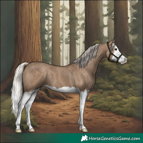 Horse Color:Silver Grullo Splash 