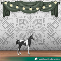 Horse Color:Liver Chestnut Tobiano