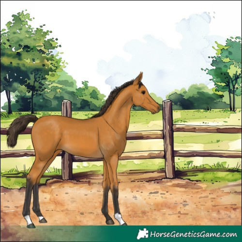 Horse Color:Buckskin 