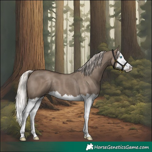 Horse Color:Silver Grullo Splash 