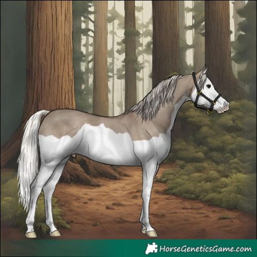 Horse Color:Silver Grullo Splash