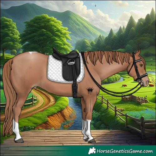 Horse Color:Black Pearl Tobiano 