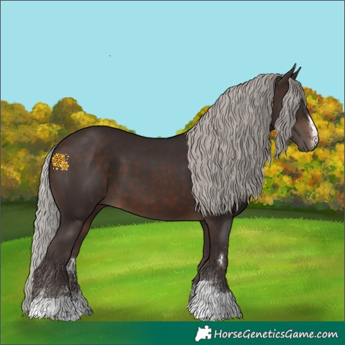 Horse Color:Silver Brown