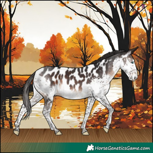 Horse Color:Brown Splash Appaloosa