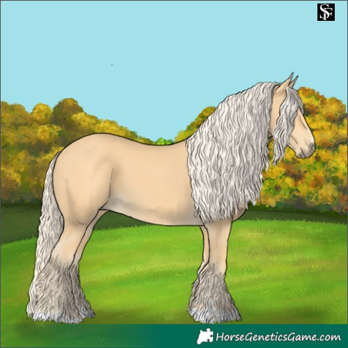 Horse Color:Pseudo Palomino 