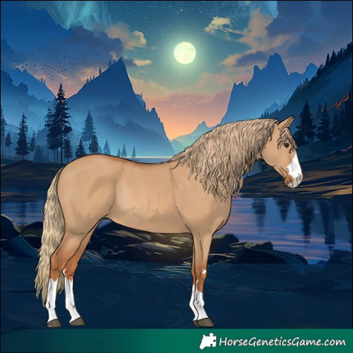 Horse Color:Red Dun Rabicano 
