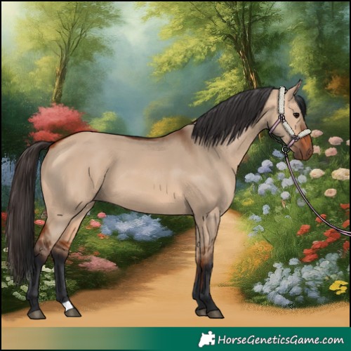 Horse Color:Bay Dun 
