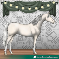 Horse Color:Silver Buckskin Pearl