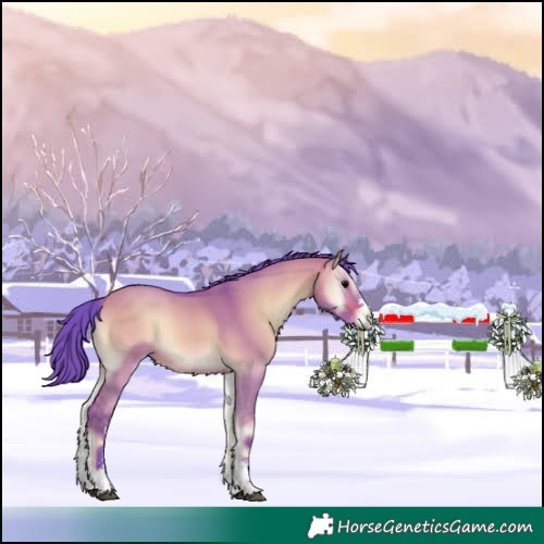 Horse Color:Watercolor Brown Onyx Sabino Rabicano 