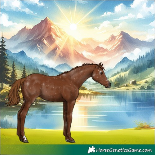 Horse Color:Gray Chestnut 