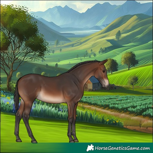 Horse Color:Brown 