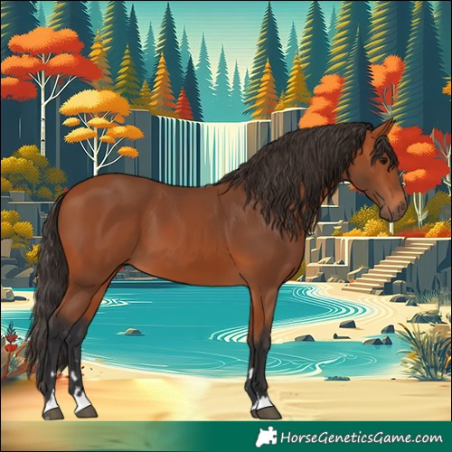Horse Color:Bay 