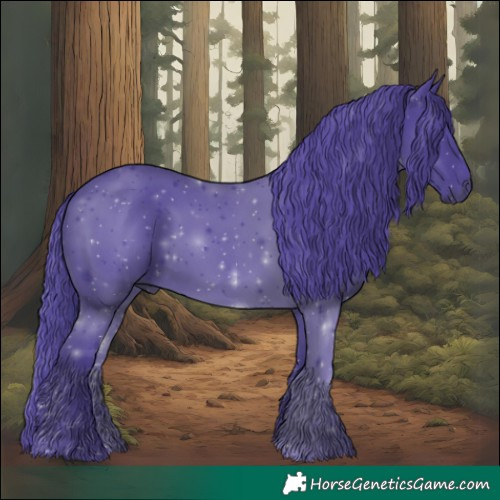 Horse Color:Watercolor Black