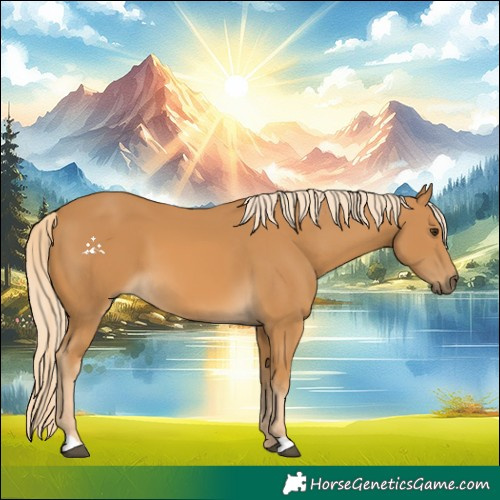 Horse Color:Palomino 