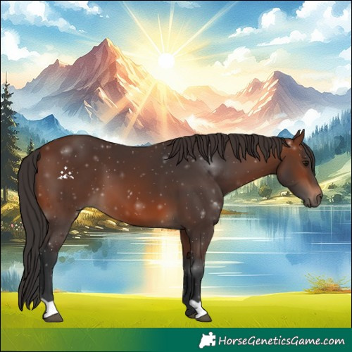 Horse Color:Brown 