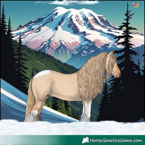 Horse Color:Red Dun Tobiano Rabicano