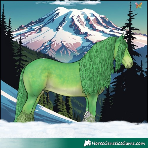 Horse Color:Watercolor Liver Chestnut Tobiano