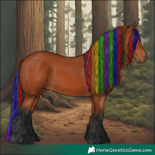 Horse Color:Painted Bay