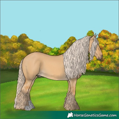 Horse Color:Palomino Dun 
