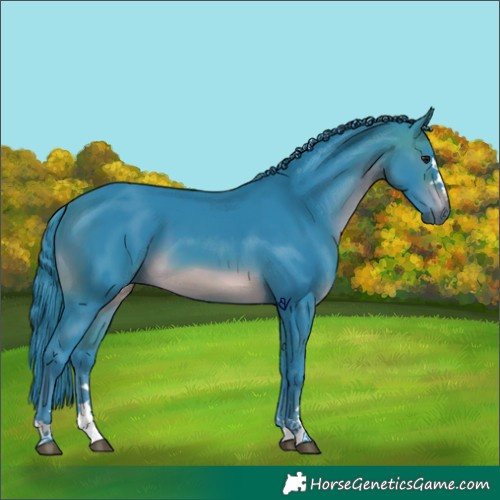 Horse Color:Watercolor Brown 