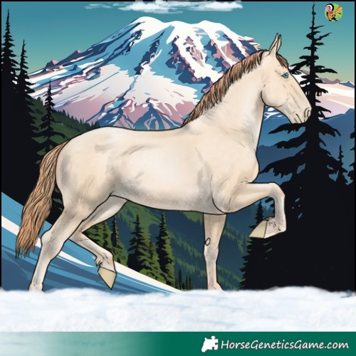 Horse Color:Sable Cream Champagne Pearl 