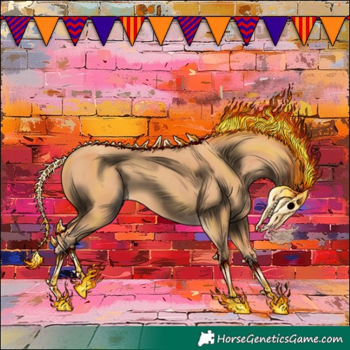 Horse Color:Gold Champagne 