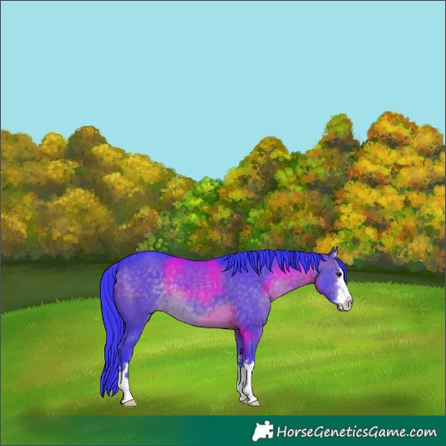 Horse Color:Watercolor Brown 
