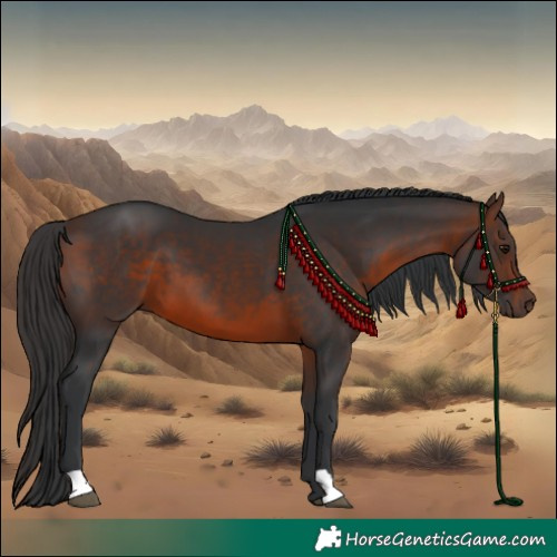 Horse Color:Brown 