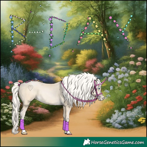 Horse Color:Palomino Pearl 