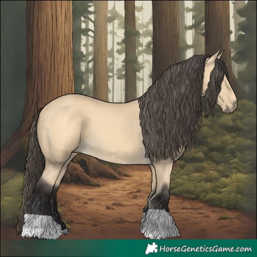 Horse Color:Buckskin
