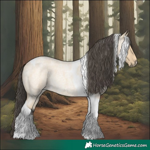 Horse Color:Buckskin Roan Tobiano