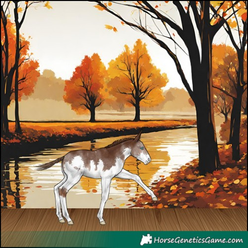 Horse Color:Liver Chestnut Splash Rabicano 