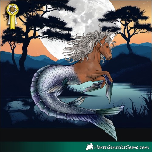 Horse Color:Silver Bay Rabicano