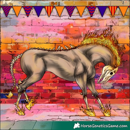 Horse Color:Amber Champagne 