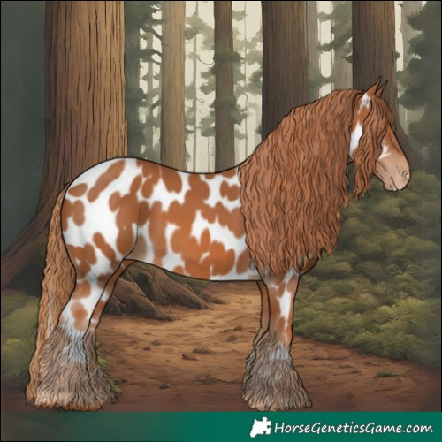 Horse Color:Chestnut Appaloosa 