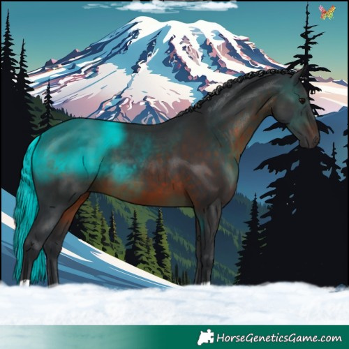 Horse Color:Brown 