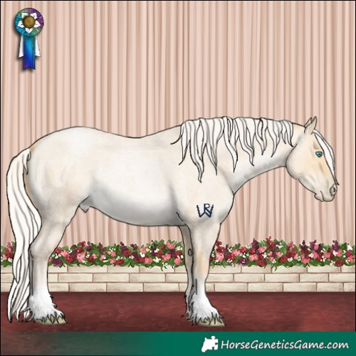 Horse Color:Silver Smoky Grullo Roan Pearl