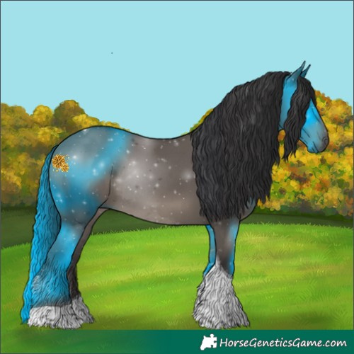 Horse Color:Smoky Grullo Tobiano Rabicano 