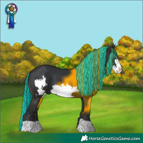 Horse Color:Painted Black Frame 