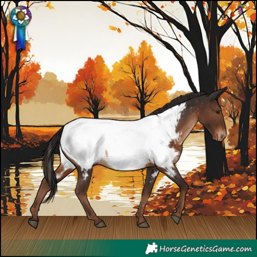 Horse Color:Liver Chestnut Appaloosa
