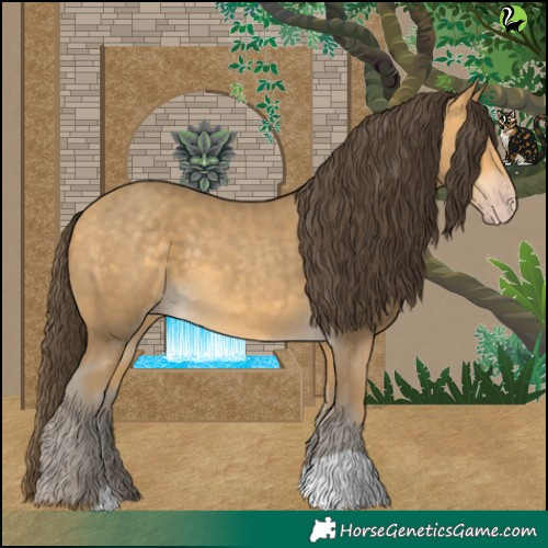 Horse Color:Sable Cream Champagne